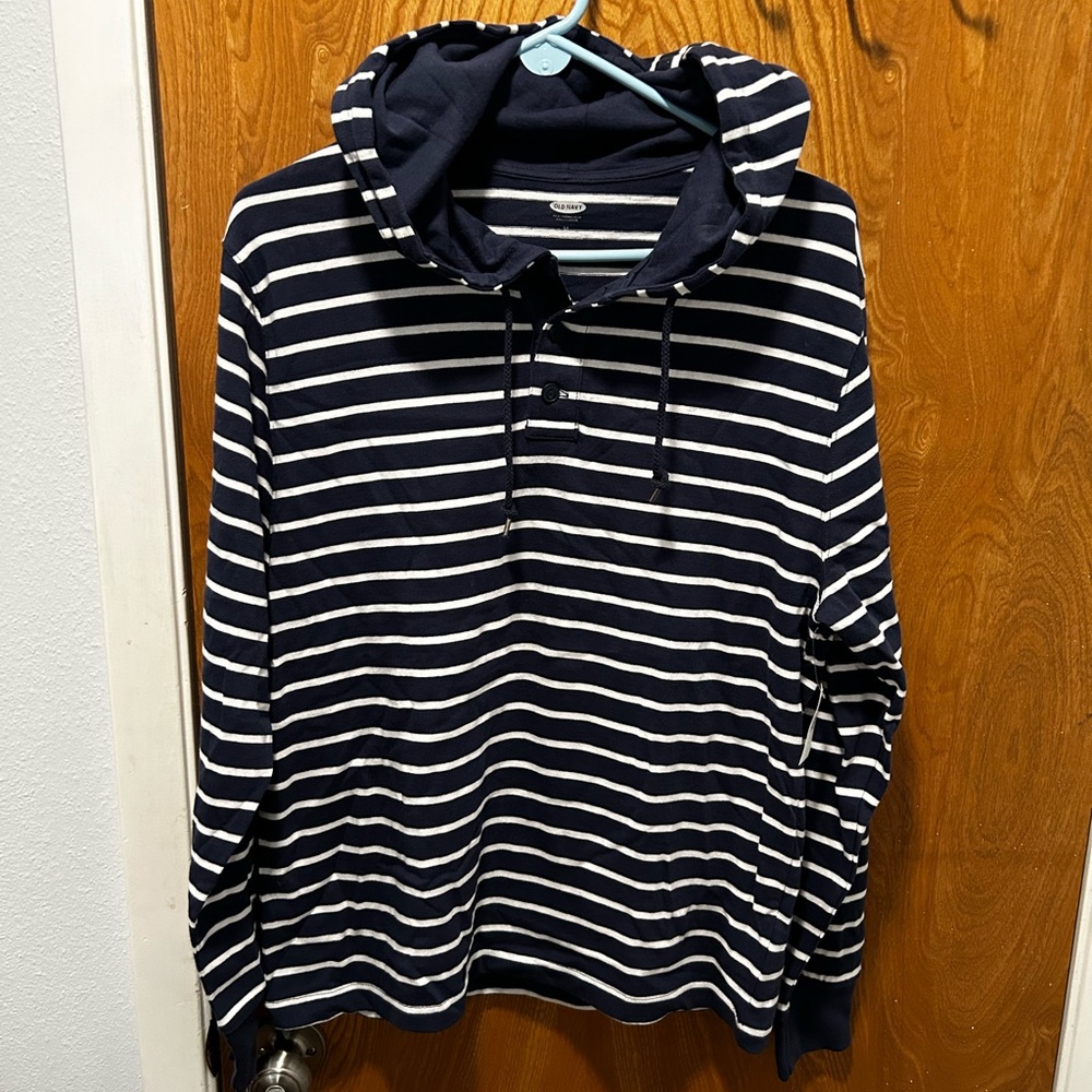 Old Navy Polo Hoodie-M